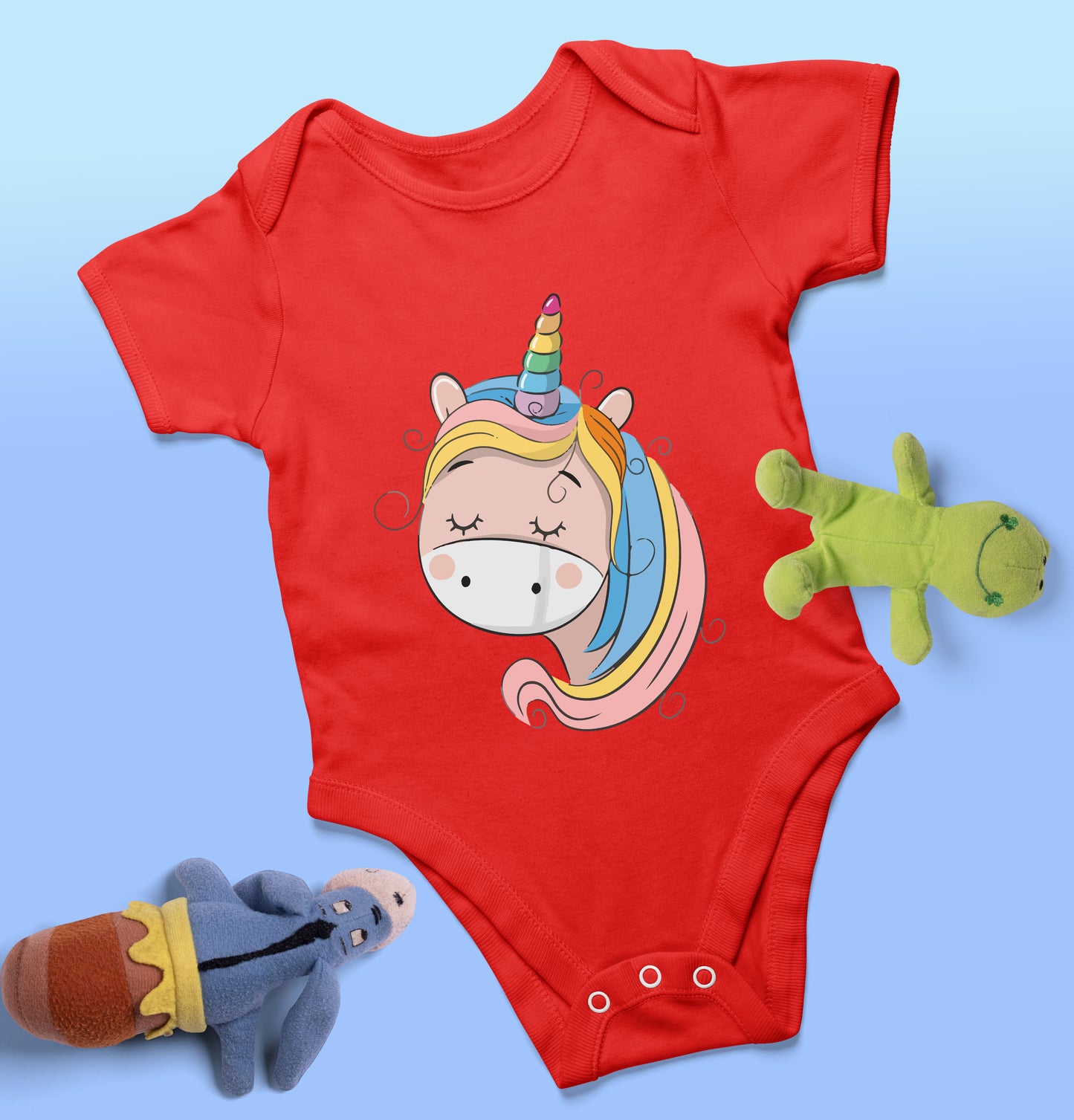 Infant Romper (0-12 months) Unisex - Unicorn