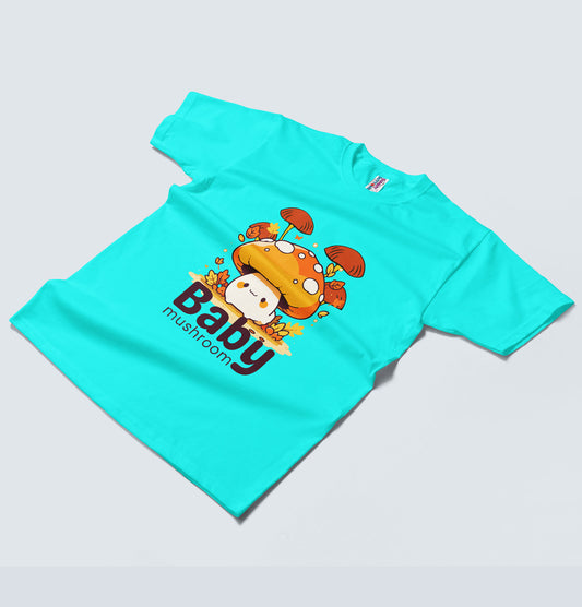 Kids T-Shirt - Baby Mushroom (Unisex)
