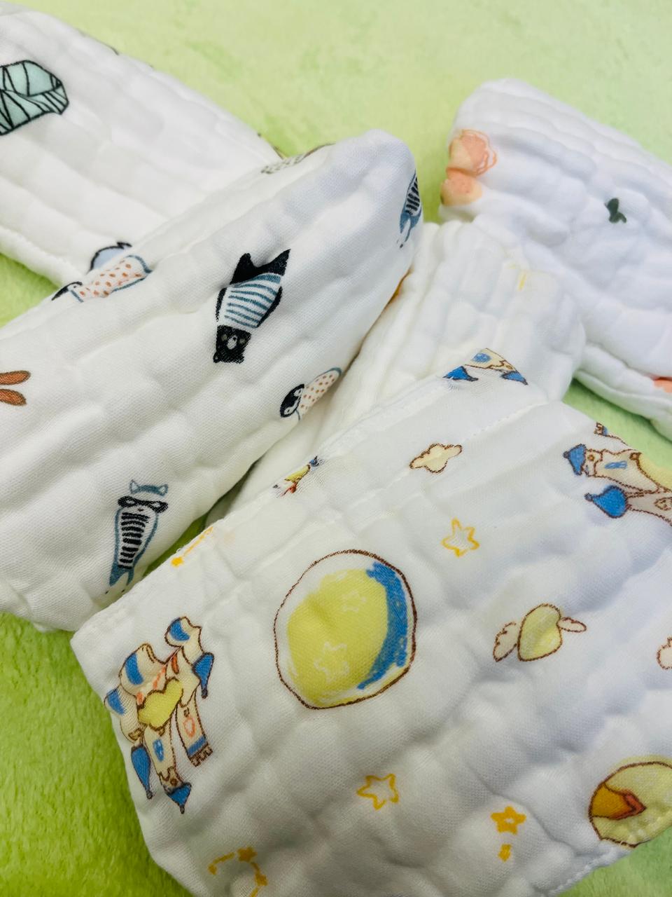 Muslin Langots | Organic Muslin | Velcro | Multi-Layered, Crinkled