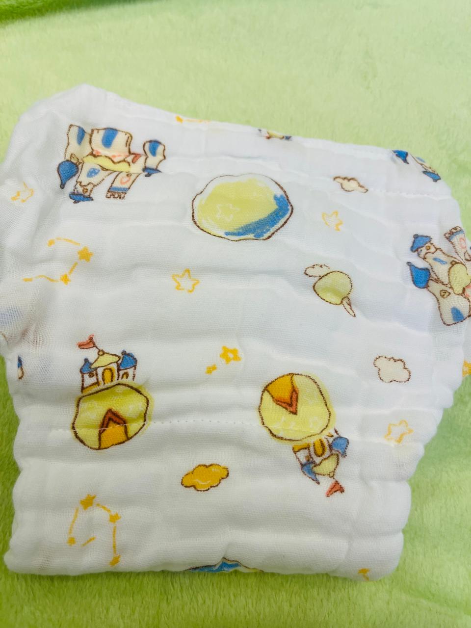 Muslin Langots | Organic Muslin | Velcro | Multi-Layered, Crinkled