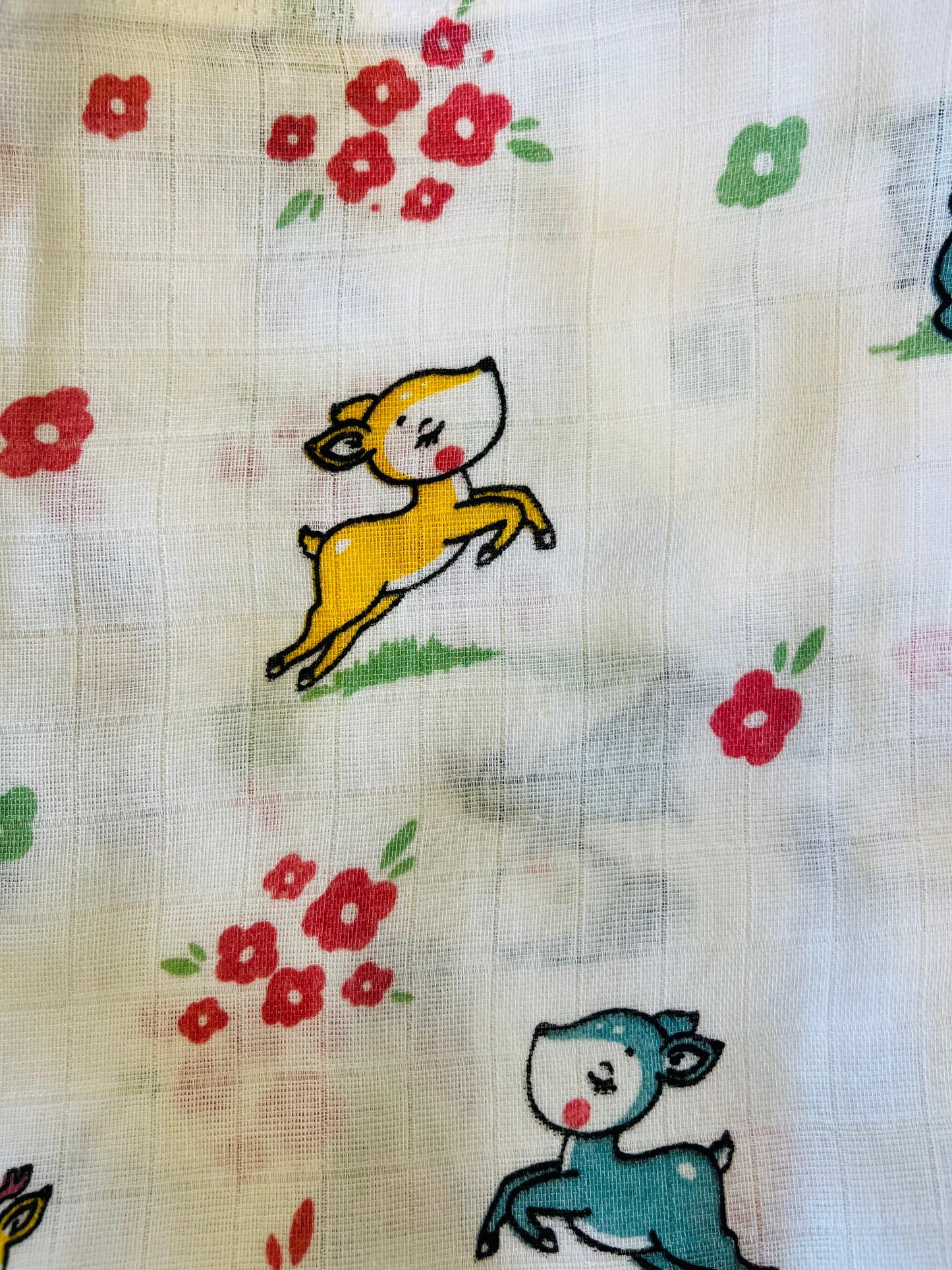 Organic Muslin Cotton Baby Towel | Set of 6  - 90 x 45 Cms