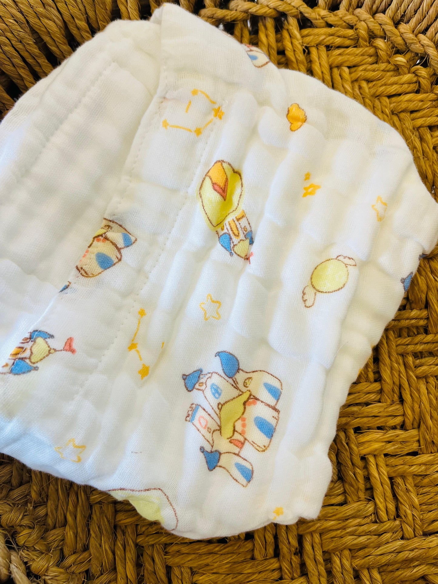 Muslin Langots | Organic Muslin | Velcro | Multi-Layered, Crinkled