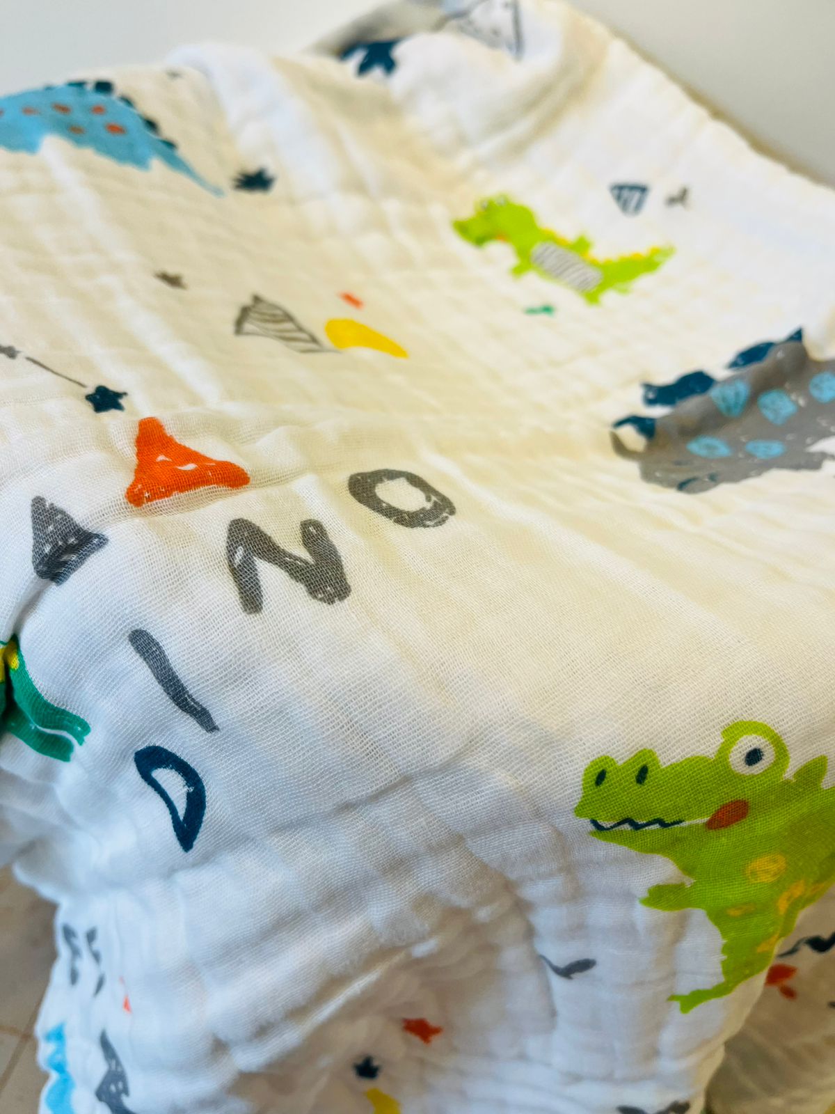 Muslin Multi-Layered Bath Towels | Crinkled | Assorted Designs