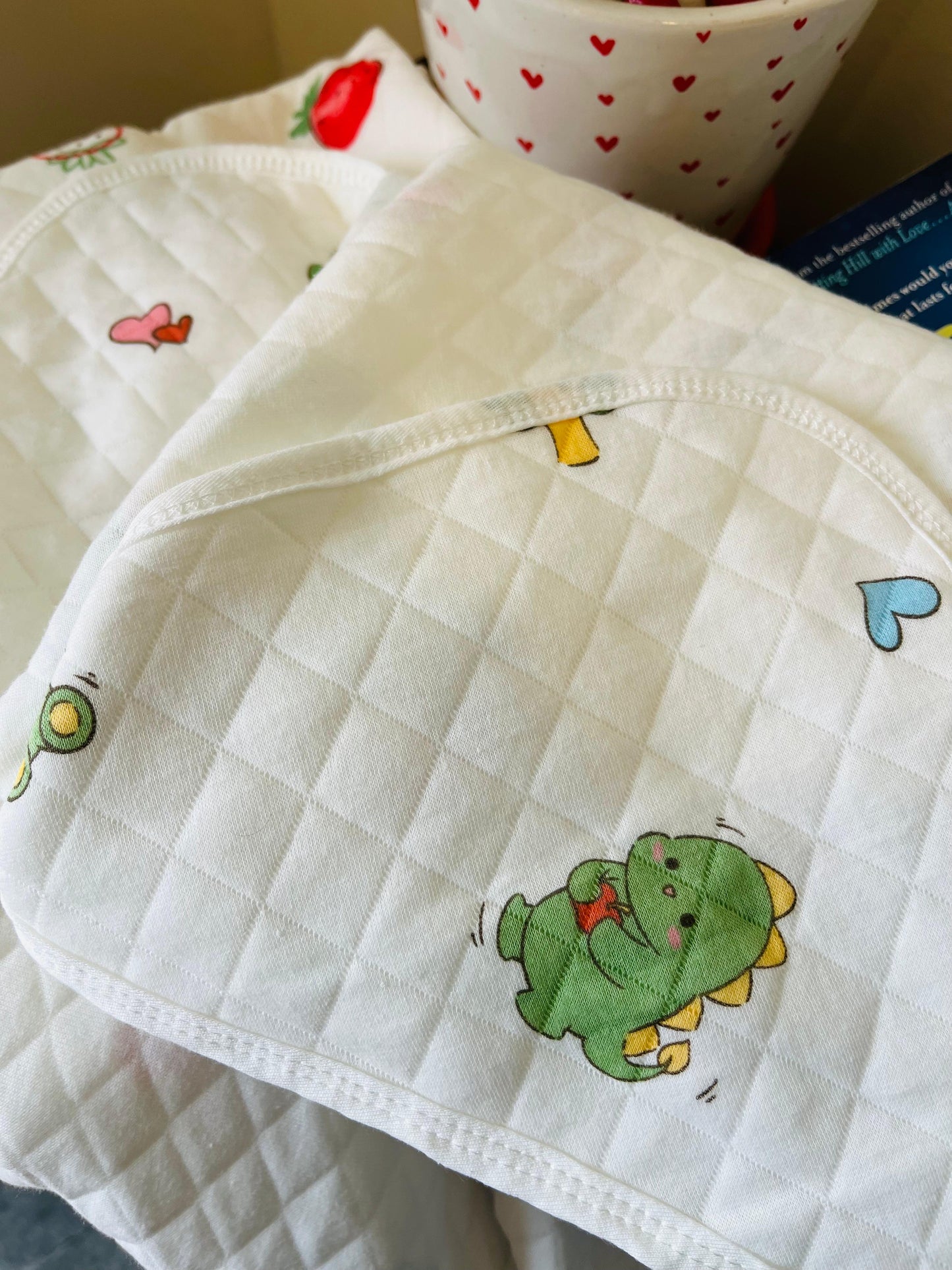 Eco - Muslin Cotton Hooded Blanket cum Towel | Baby Dragon | (0 Months to 30 Months)