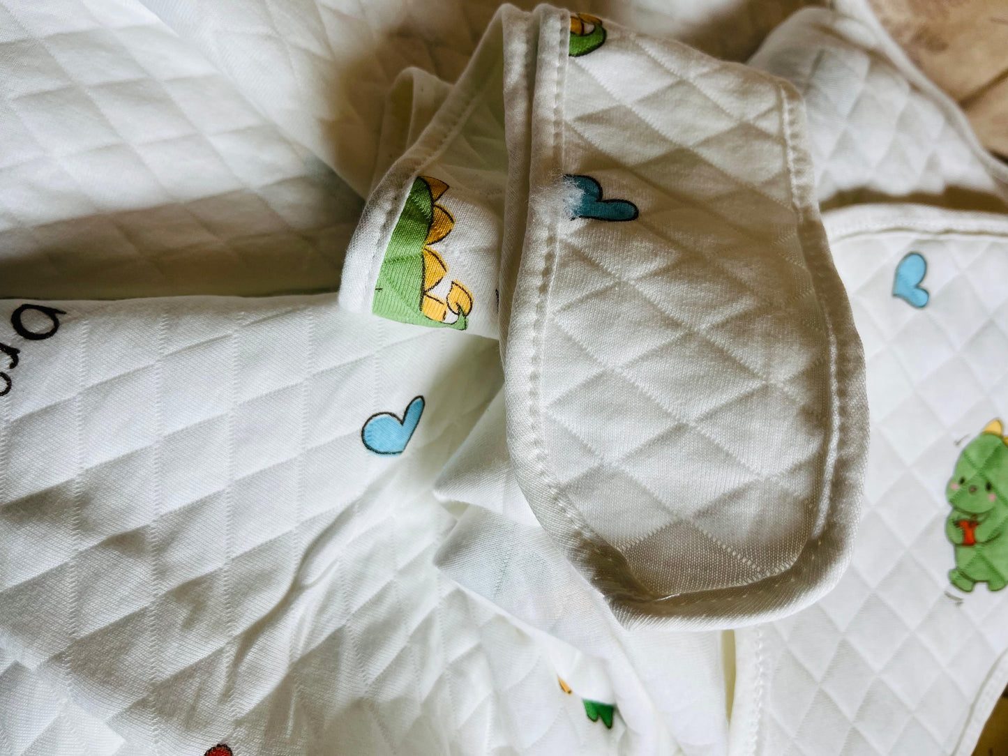 Eco - Muslin Cotton Hooded Blanket cum Towel | Baby Dragon | (0 Months to 30 Months)