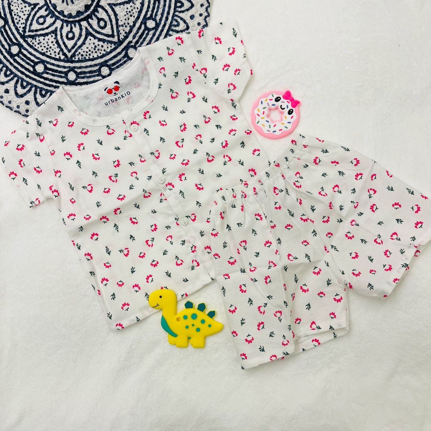 Cotton Co-ord Sets | Pure Cotton | Shirt & Shorts | 6-12 Months