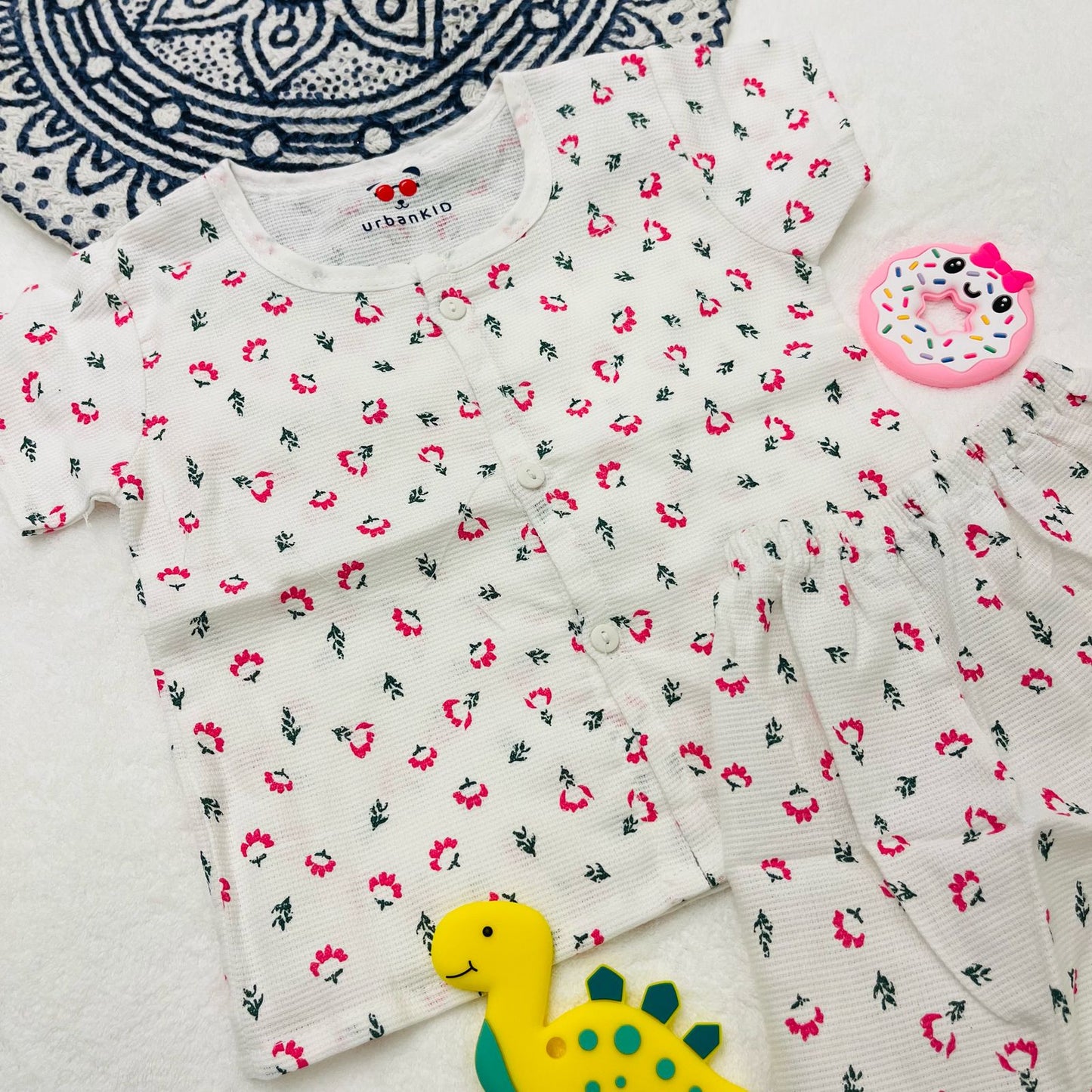 Cotton Co-ord Sets | Pure Cotton | Shirt & Shorts | 6-12 Months