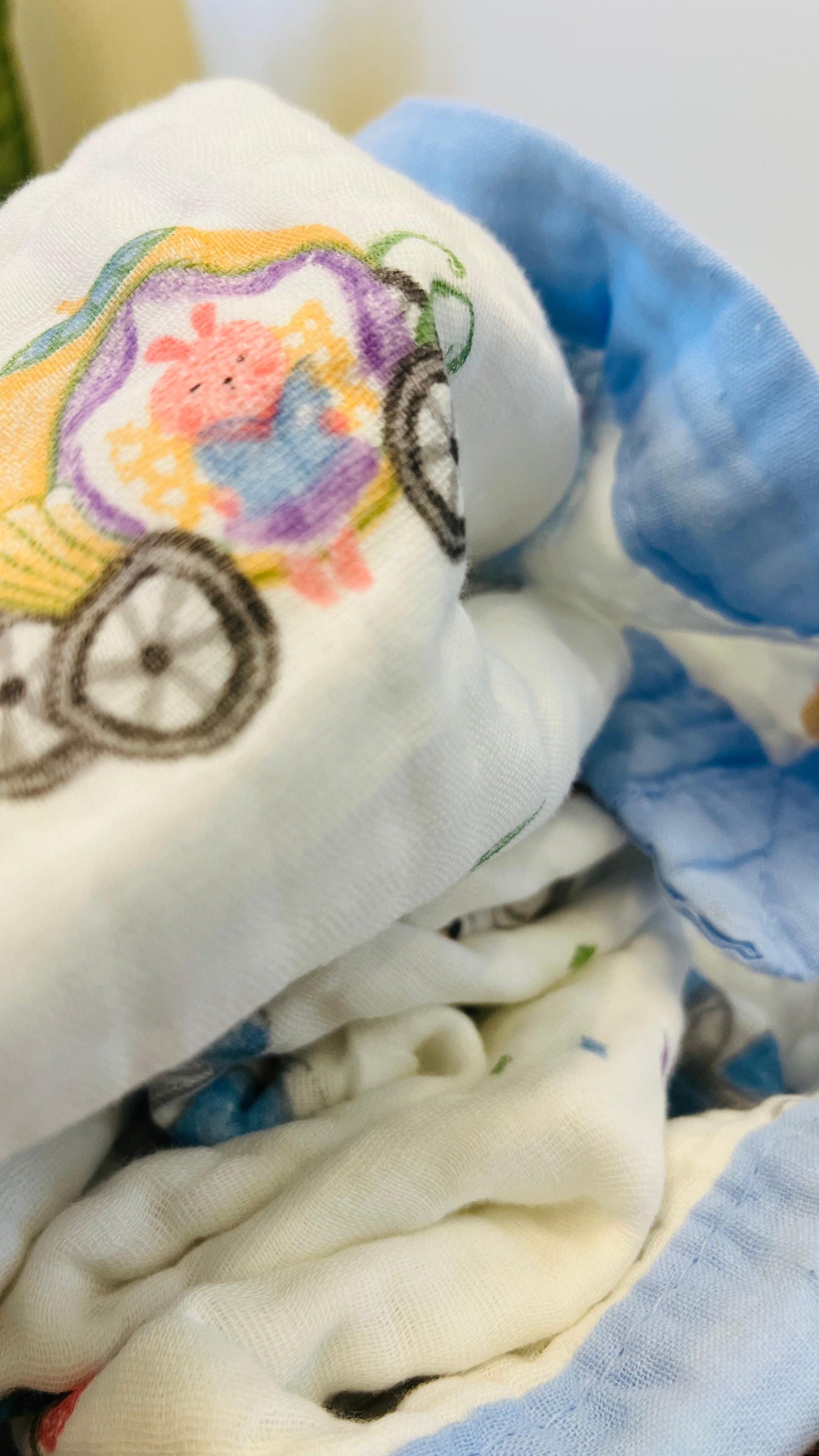 Baby Blanket | Organic Muslin Cotton - 6 Layered | Castle and Cart